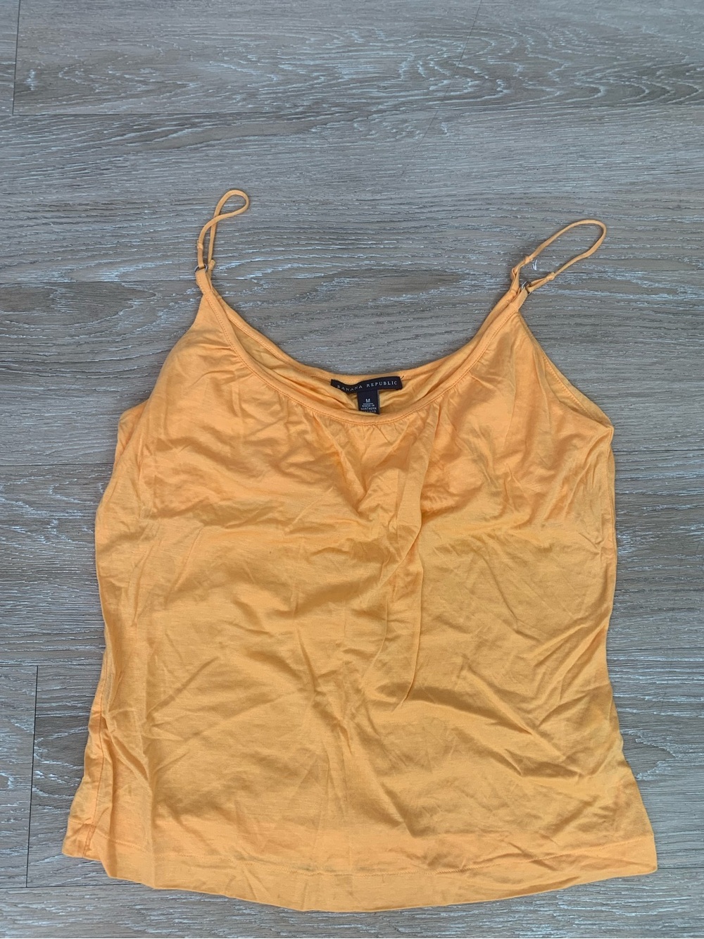 Banana Republic Orange Spaghetti Strap Camisole Size M